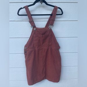 Corduroy Overall Dress